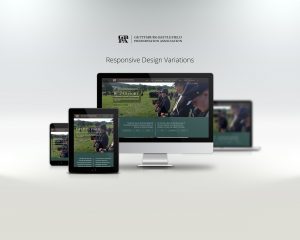 gettysburg battlefield preservation association website displayed on laptop, tablet, and phone